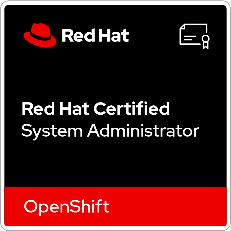 Red Hat Certified OpenShift Administrator